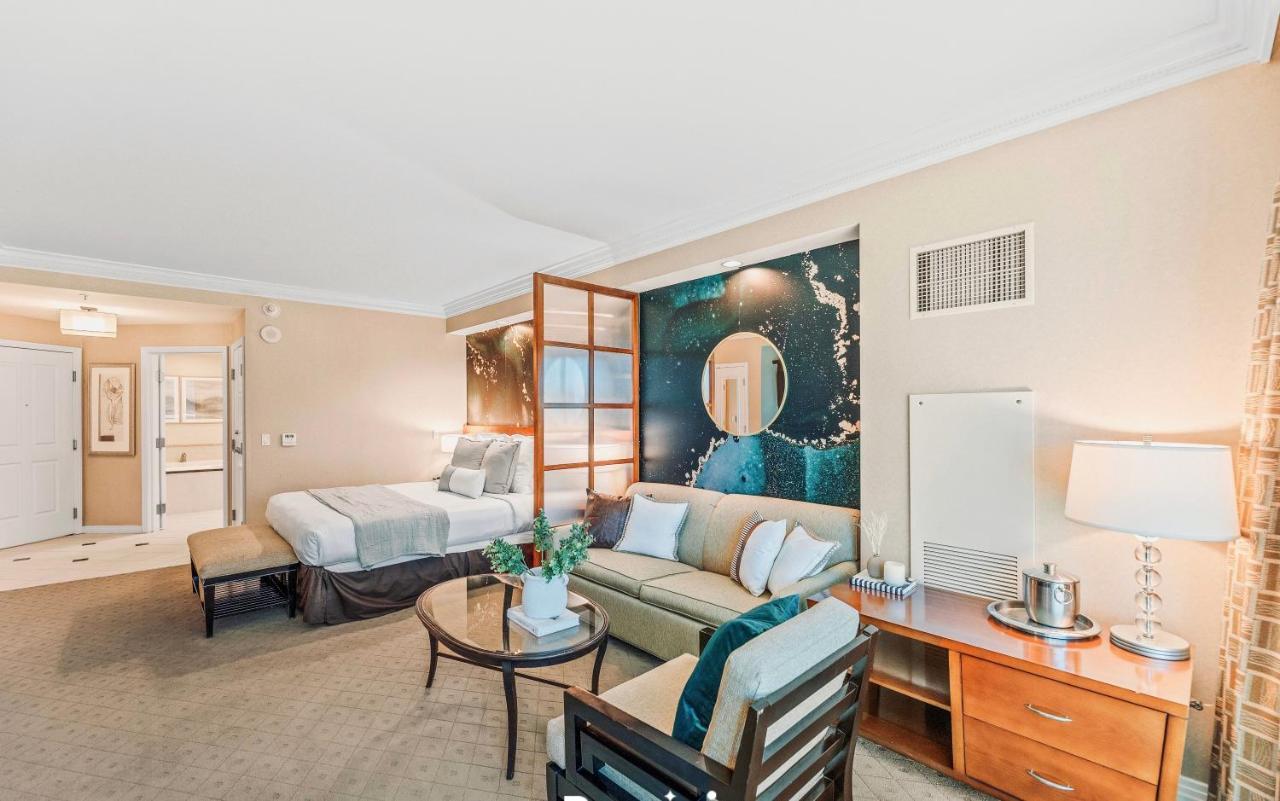 Balcony Full Strip View Suite Mgm Signature Free Valet Las Vegas Luaran gambar