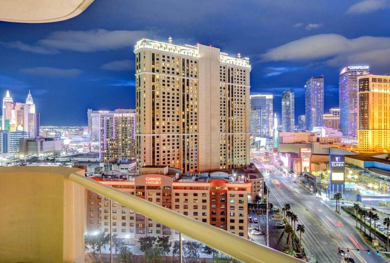 Balcony Full Strip View Suite Mgm Signature Free Valet Las Vegas Luaran gambar